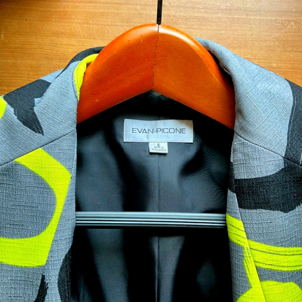 Eva-picone graffiti long blazer